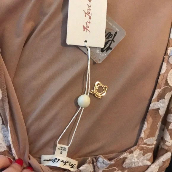 FOR LOVE AND LEMONS mini dress NWOT - never worn / bought NWT. - Picture 4 of 10